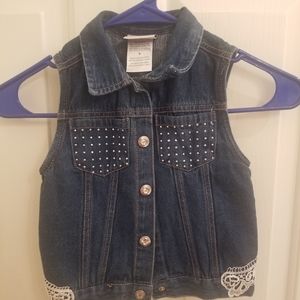Cute denim vest